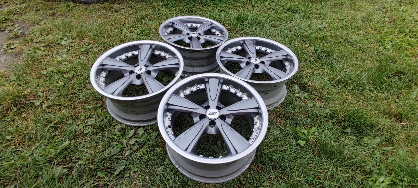 Felgi AEZ Olymp 18" 8.5 et35 5x100 A3 Bora Golf 4 Toledo Octavia GT86