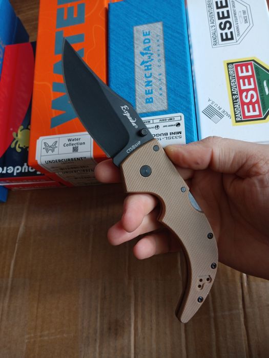 Cold Steel Espada Medium 440c to wygodny i charyzmatyczny nóż składany