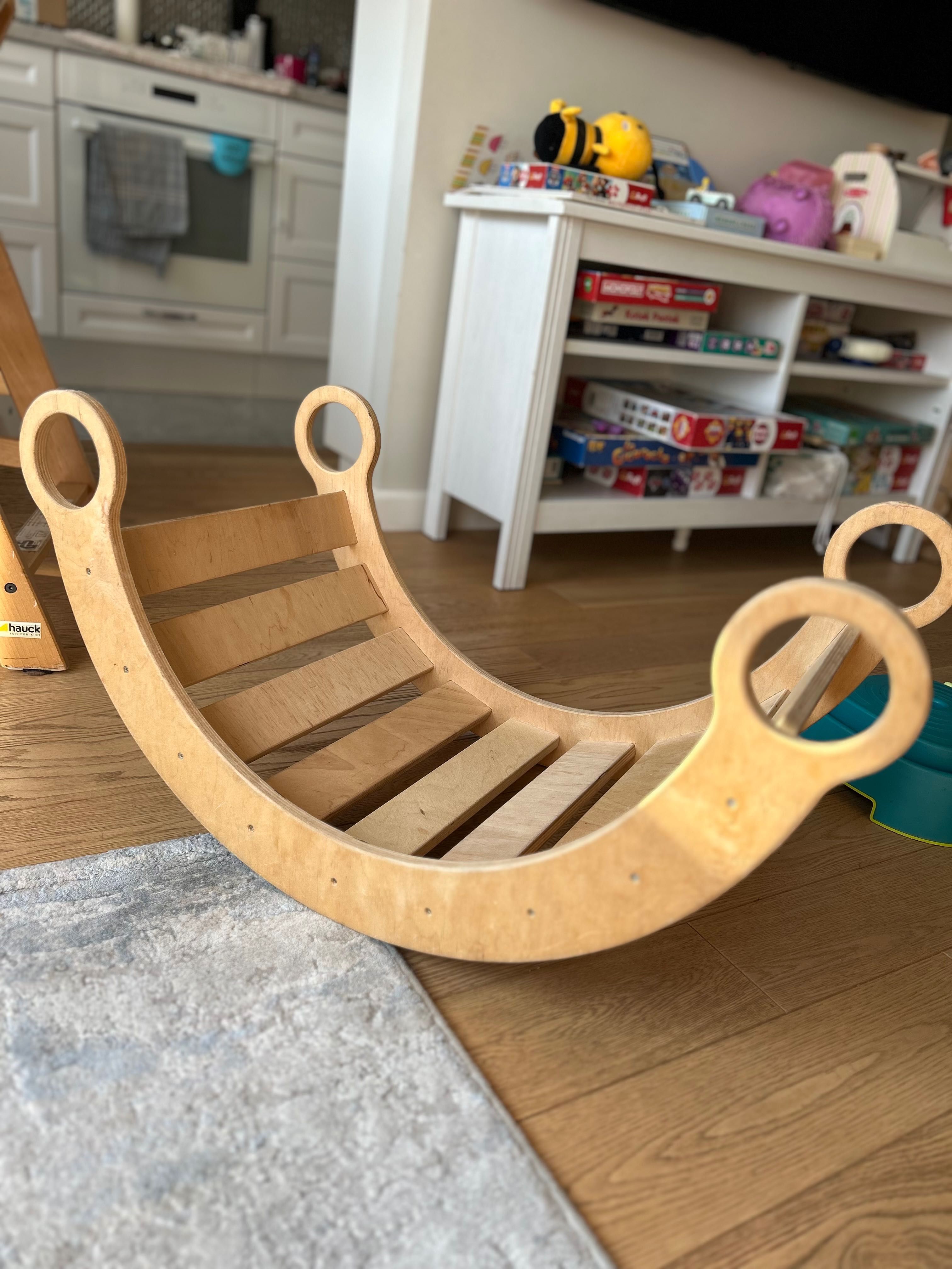 Drewniany Bujak Montessori