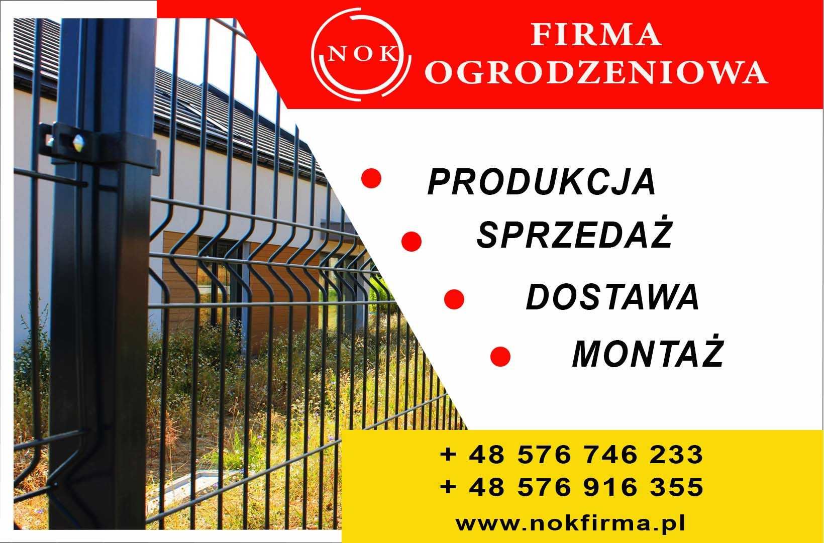 Ogrodzenia panelowe z Montażem/od 200 Mb duże Rabaty/ Terminy od zaraz