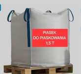 Piasek do piaskowania CENA ZA 1,5 T !
