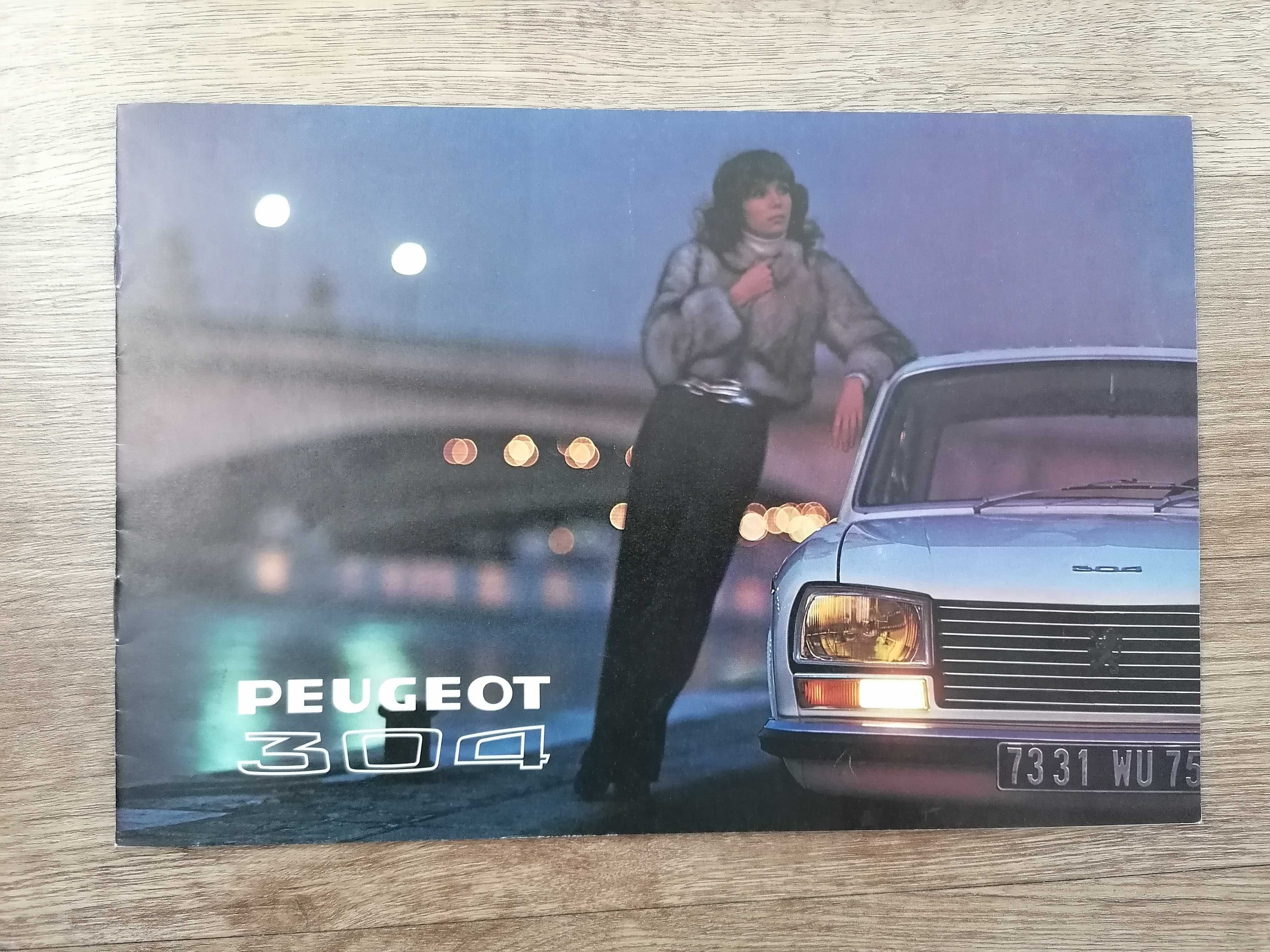 Prospekt Peugeot 304