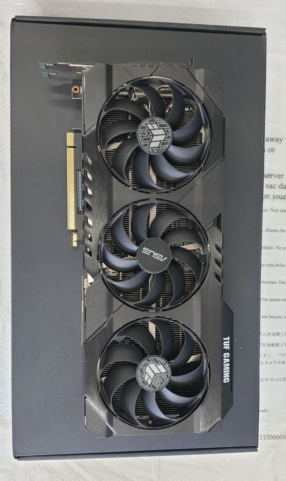 Asus RTX 3070TI 8GB б/у (гарантия 3 мес.)