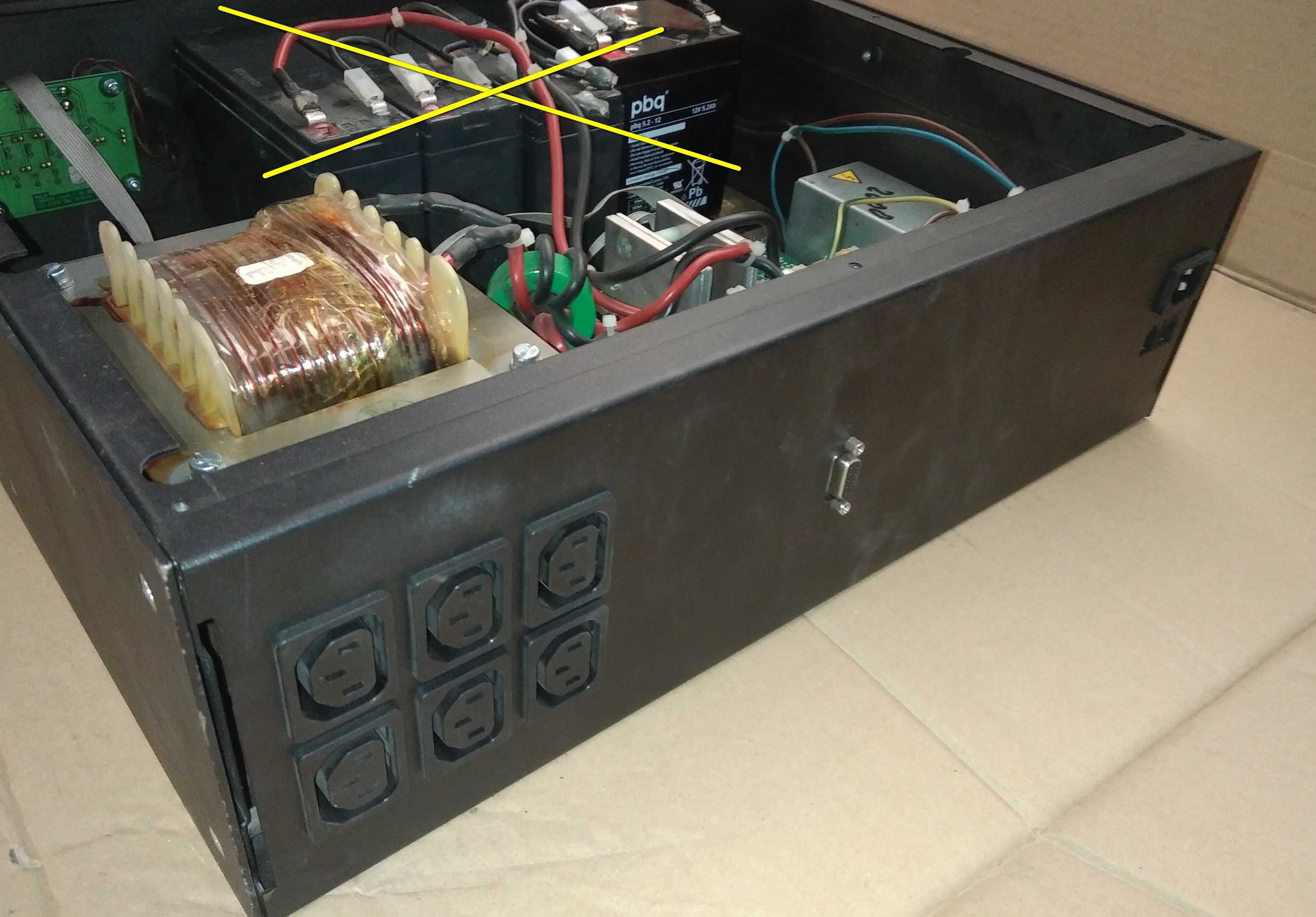 UPS EVER Sinline 2000VA / 1350W czysty sinus, rack