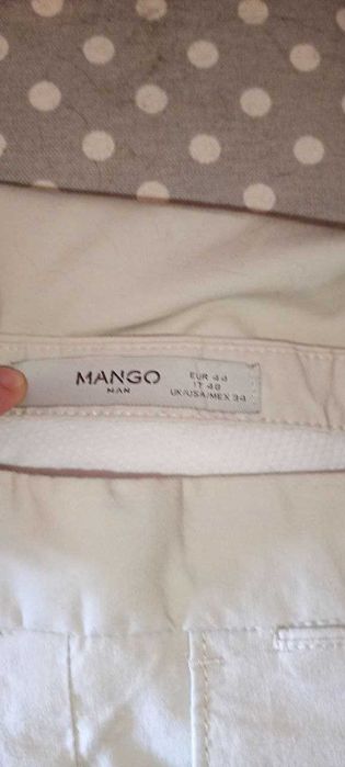 Штаны брюки чиносы Mango Man бежевые новые