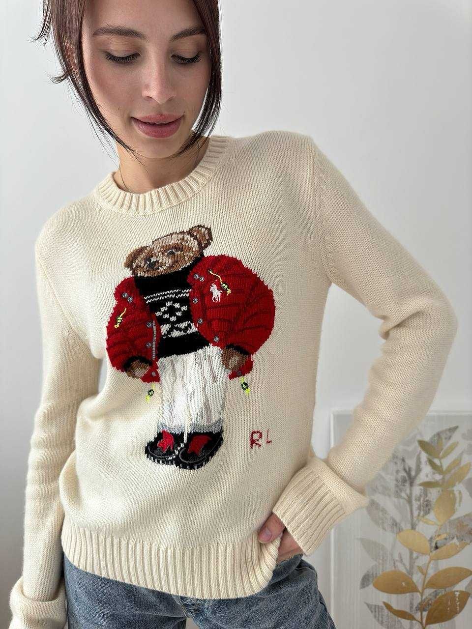 Hit Sweterki Ralph Lauren Misie Bear! Różne kolory i  modele XS S M L