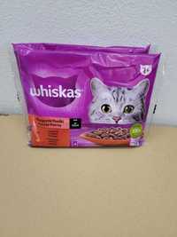 2 opakowania Whiskas Klasyczne Posiłki w sosie 4 x 85g​, 8 saszetek