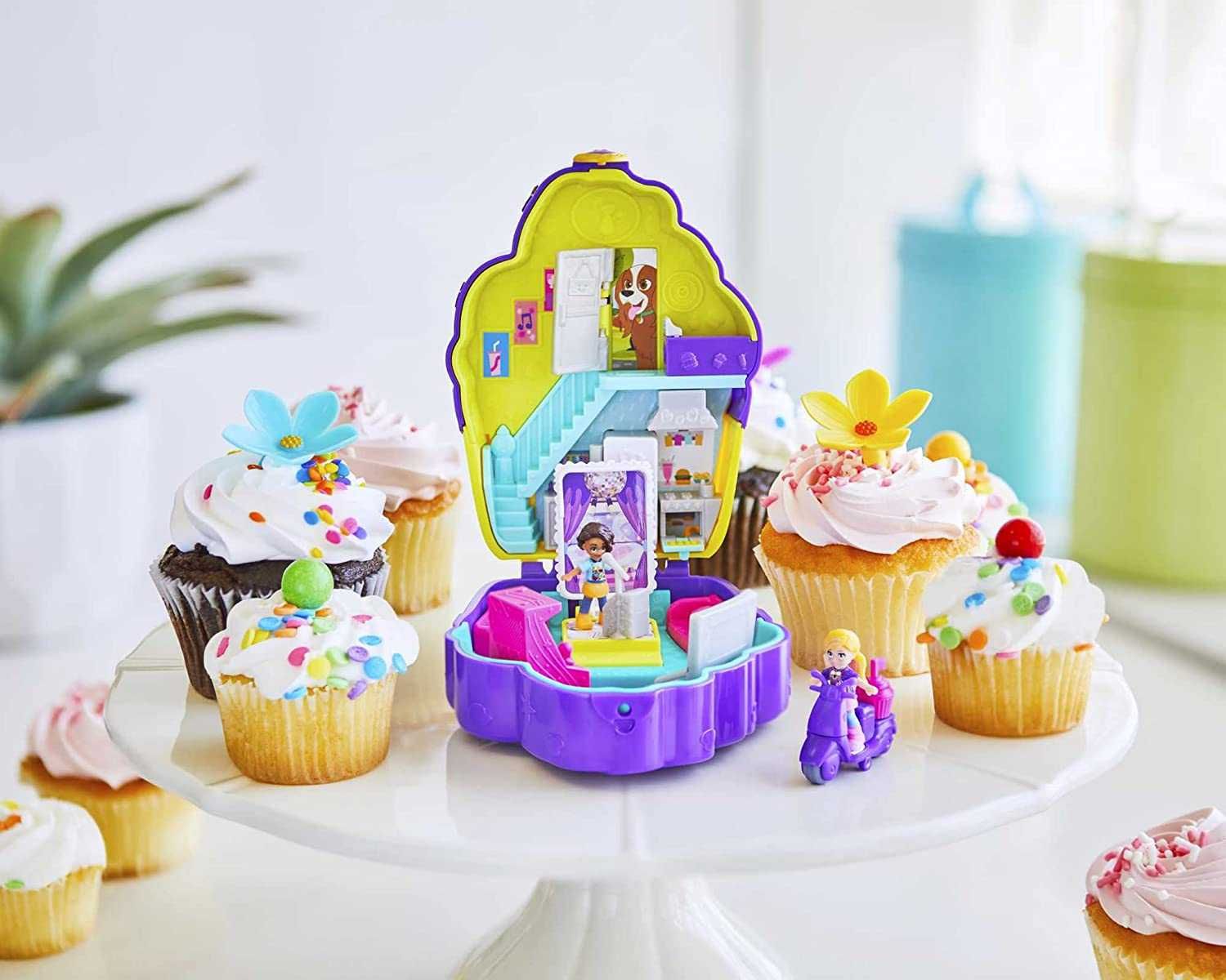 Polly Pocket  Cupcake Полли покет вечеринка тортиков Кекс Полли Покет