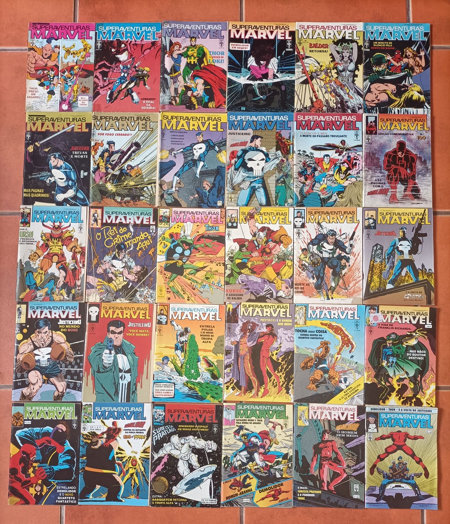 80 Livros Superaventuras Marvel