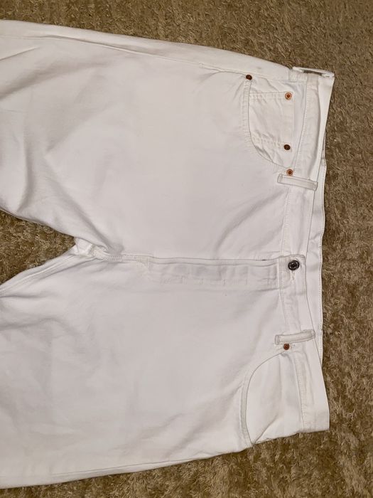 Calças Levi’s 501 Brancas