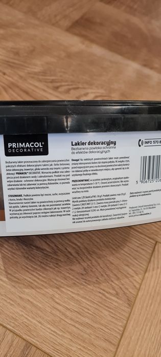 Primacol lakier dekoracyjny 1 L