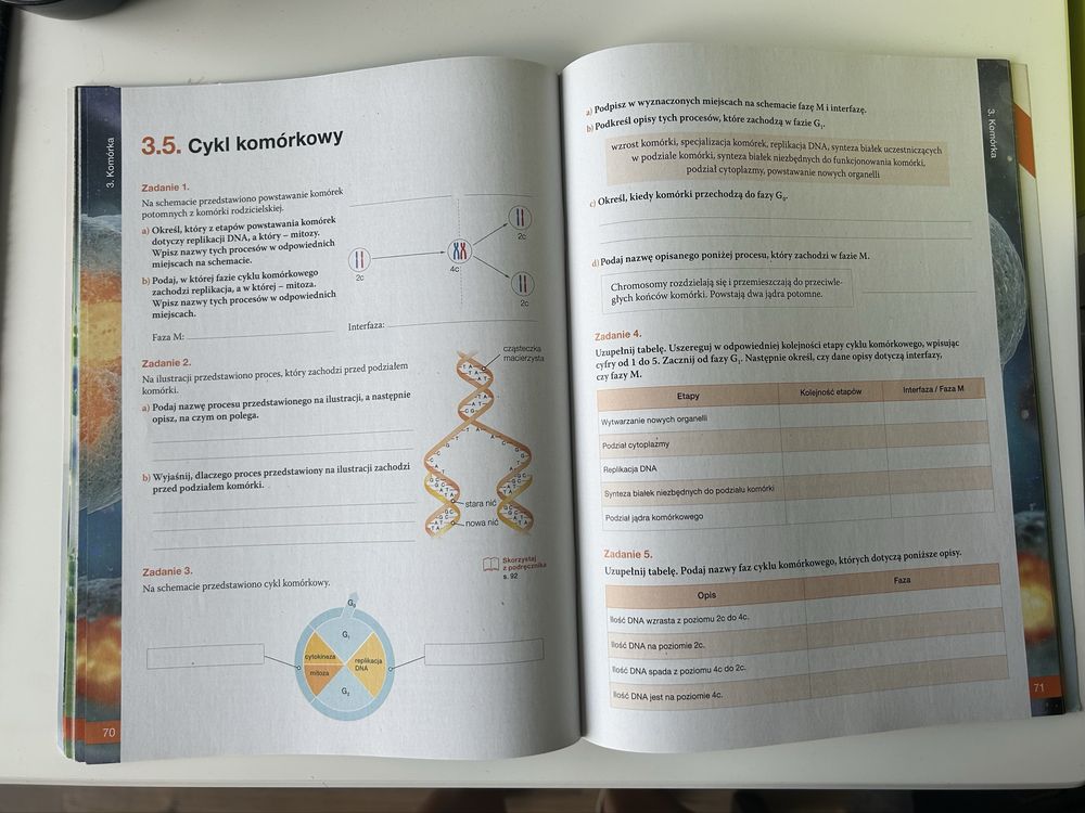 Karty pracy Biologia na czasie 1  NOWE Edycja 2024