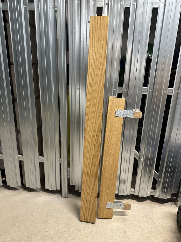 Deska z barierka do łóżeczka Gulliver Ikea