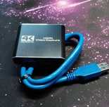 Grabber HDMI - USB 3.0 - 4k OBS Streaming, Capture Card PC