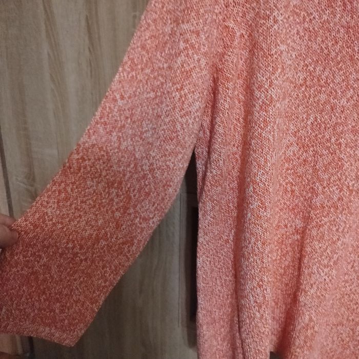 Sweter bluzka damska dekolt długi rękaw XXL