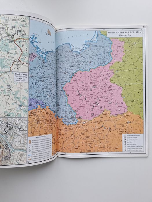 Atlas historyczny, szkoła średnia
