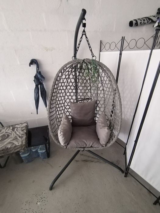 Cadeira de Baloiço com Almofada