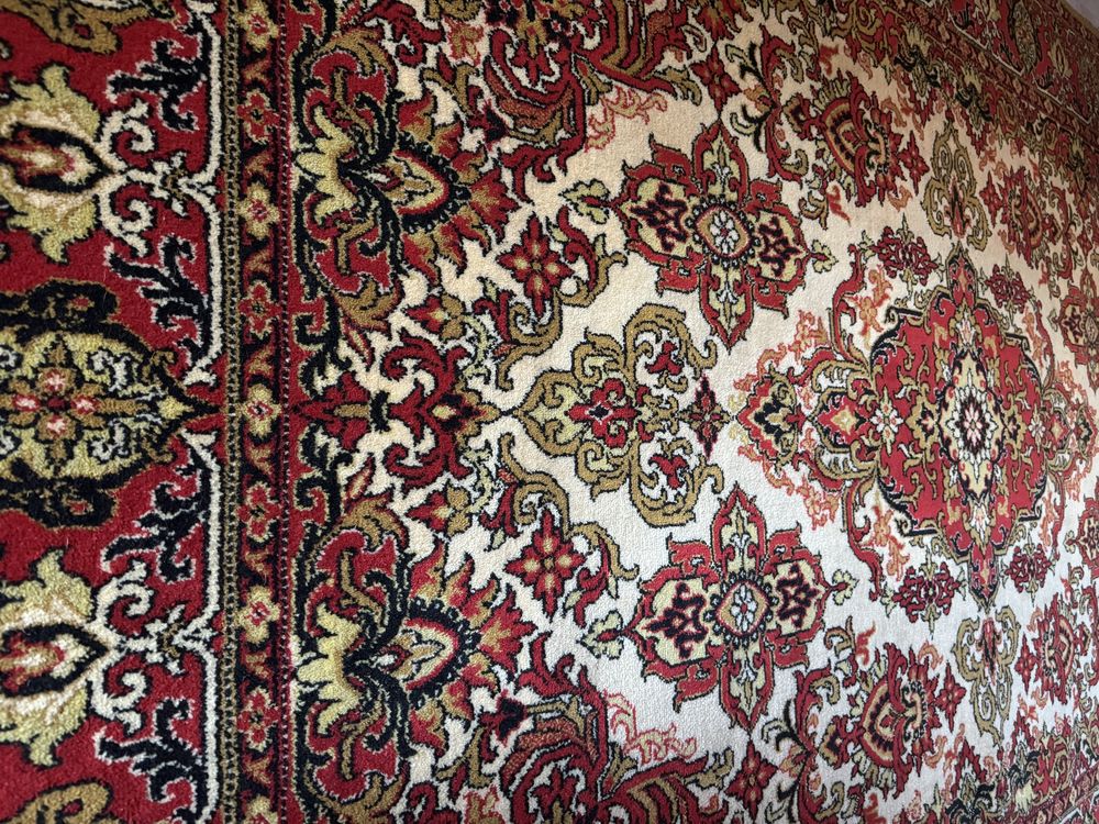 Шерстяной ковер 3×2 м, винтаж, отличное состояние