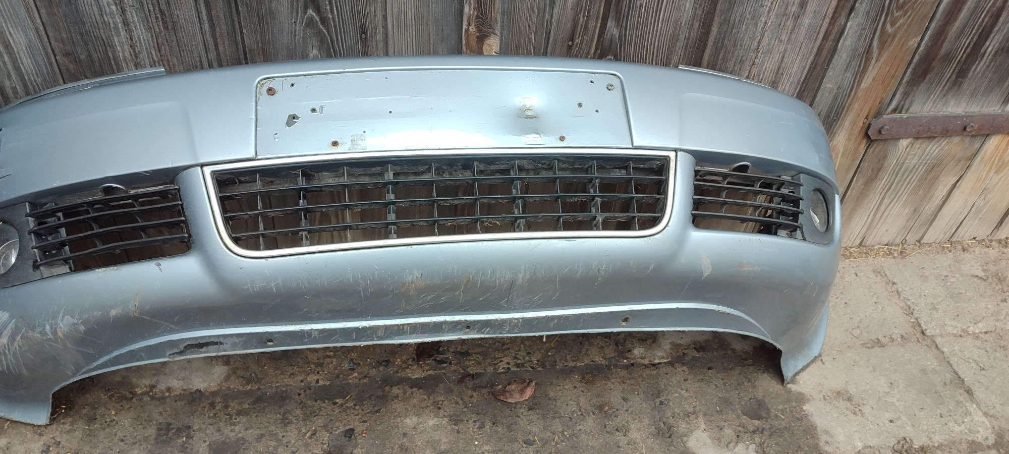 Audi A6 C5 lift zderzak przód przedni szary spryski lamp i inne