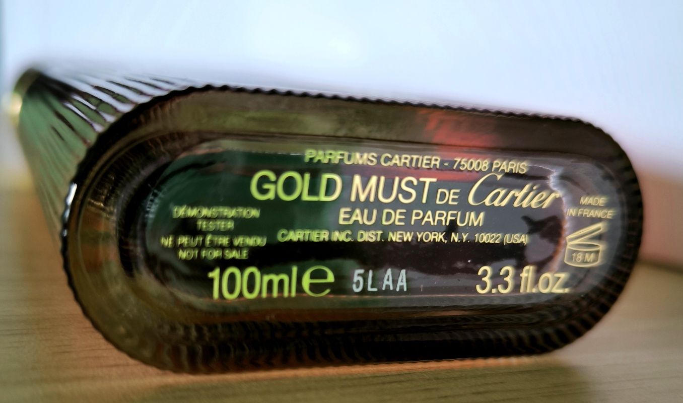 Gold Must de Cartier EDP jak nowe