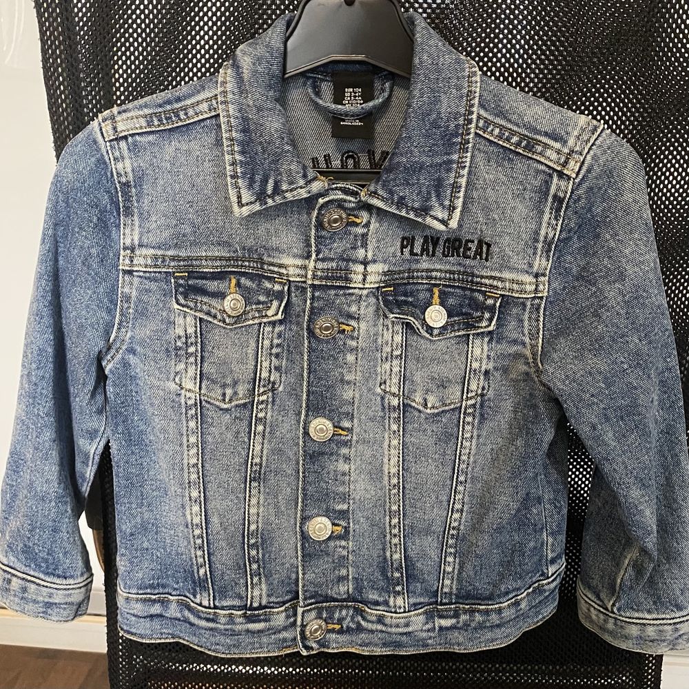 Джинсова курточка (піджак) НМ розмір 104