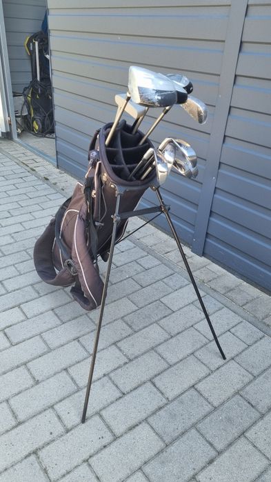 Zestaw kijów golfowych męskich nowy + torba gratis!
