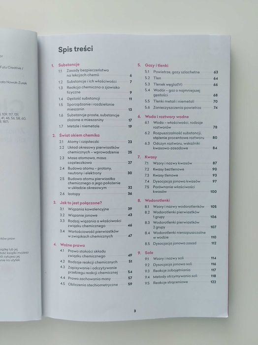 Chemia, zbiór zadan 7 i 8 klasa