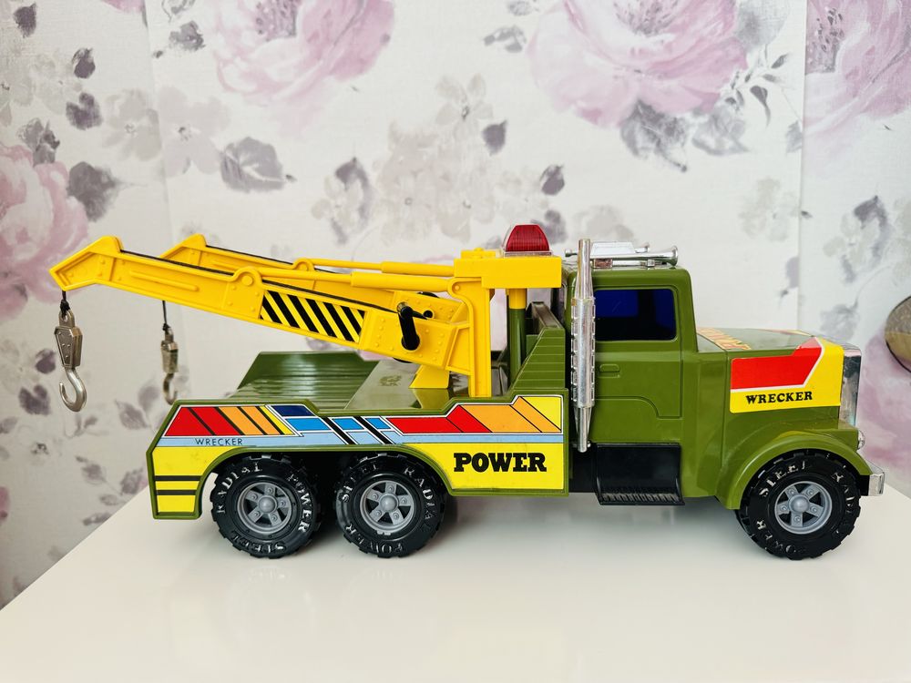 Duże Auto Ciężarówka Holownik Pomoc Drogowa Wrecker