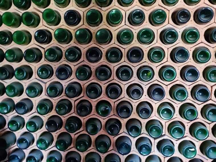 Garrafas de vidro para engarrafar