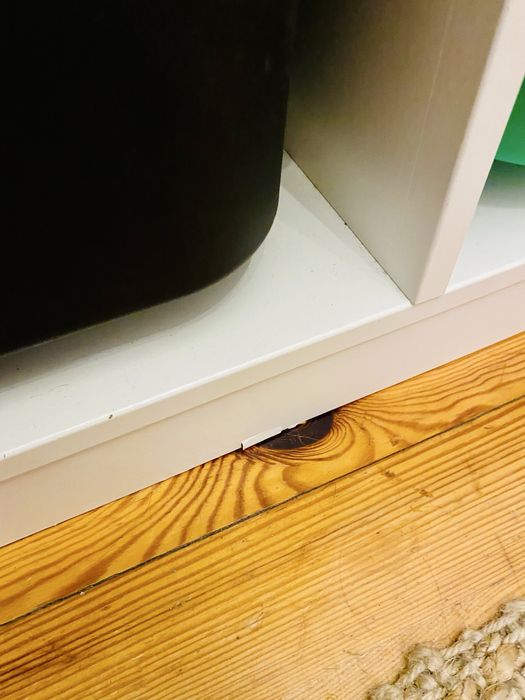 Regał Ikea z pojemnikami TROFEST