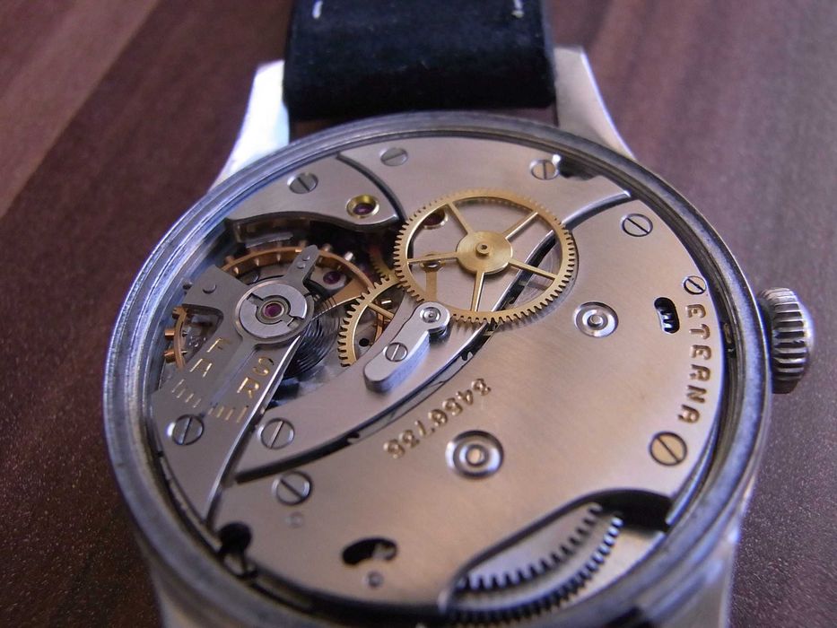 Zegarek ETERNA kaliber: 852 / tzw. "Duży kaliber"/. TOP stan !