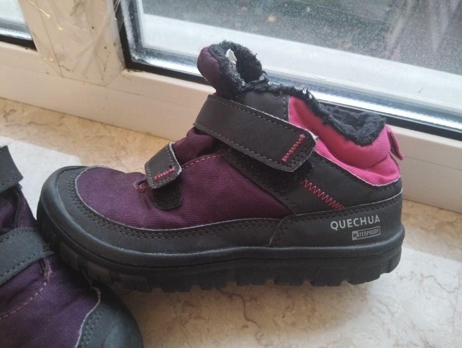 Ботинки для девочки Quechua 31 еврозима