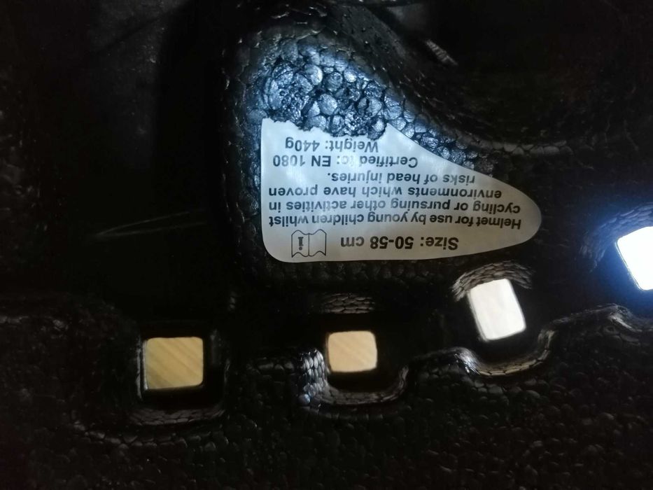 Używany Kask Reebok 315-Rozmiar 50-58cm-Idealny na Rower/Hokej/Rolki