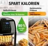 Gourmetmaxx Frytkownica na Gorące Powietrze, 1800 W, 9 Litrów, Czarna