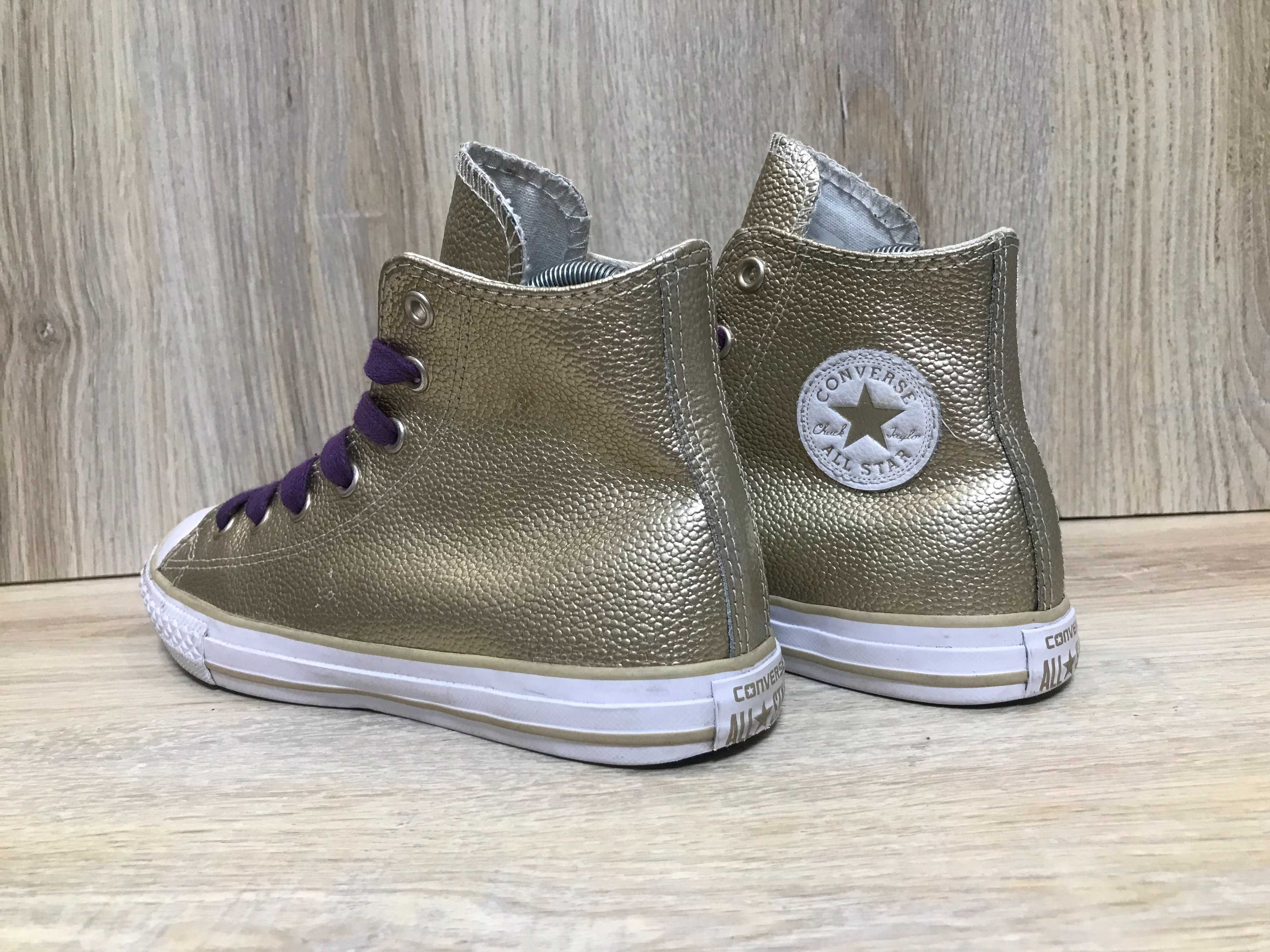 Кожаные кеды Converse оригинал