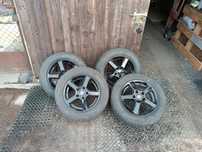 Felgi aluminiowe 15" opony zimowe 195/65/15  5x114,3