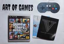 GTA 5 Grand Theft Auto V PL Ps3 Komplet Mapa Playstation 3