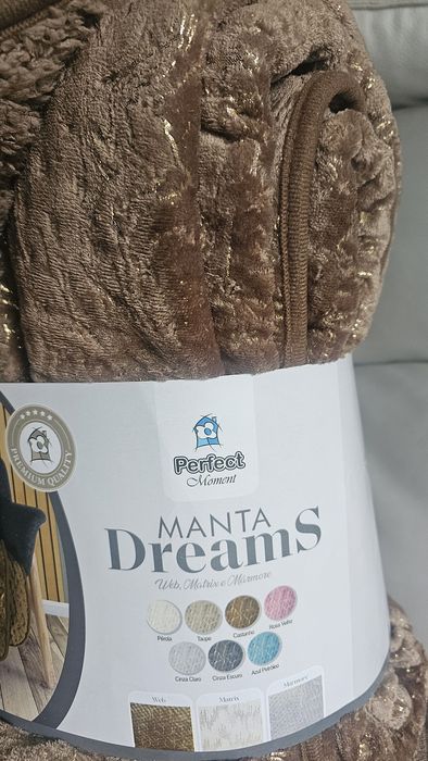 Mantas dreamS várias cores