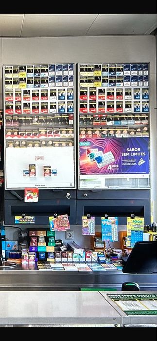 Maquina de venda de tabaco