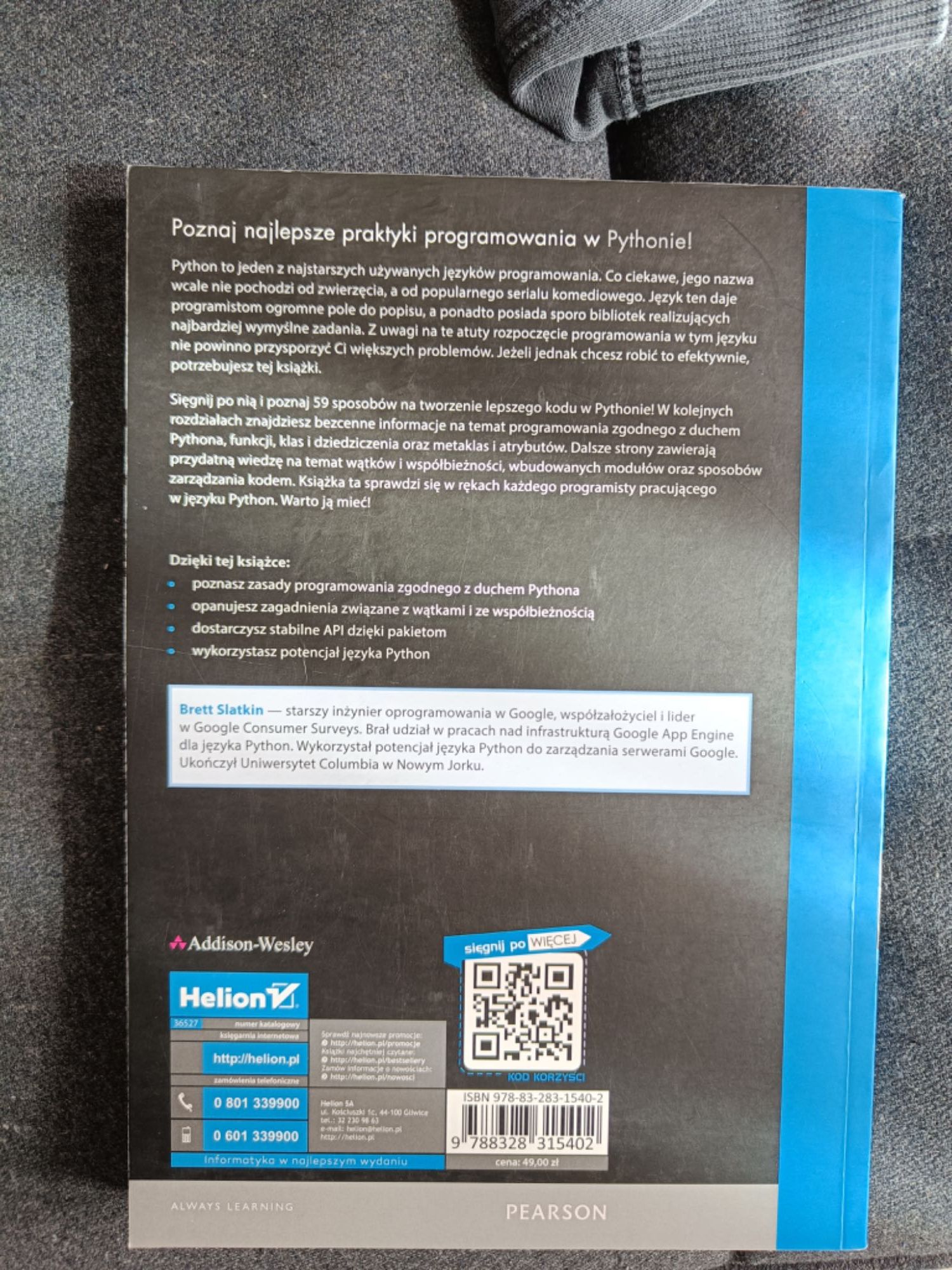 Efektywny Python. 59 sposobów na lepszy kod | Python, IT