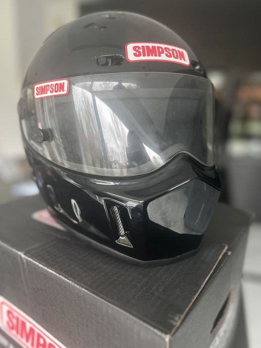 Kask Simpson Bandit R. L/XL jak nowy ( bobber, chopper, custom )