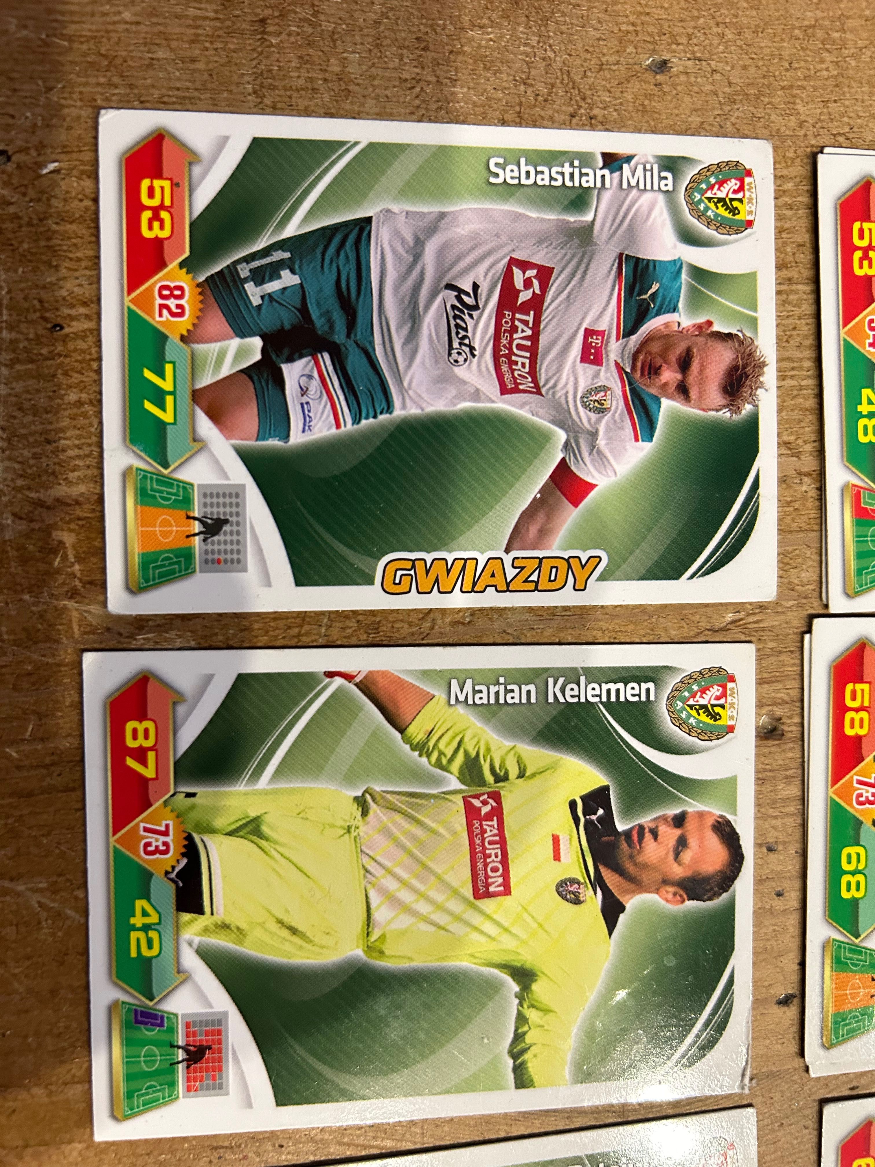 Panini Śląsk Wrocław ekstraklasa 12/13 6 kart