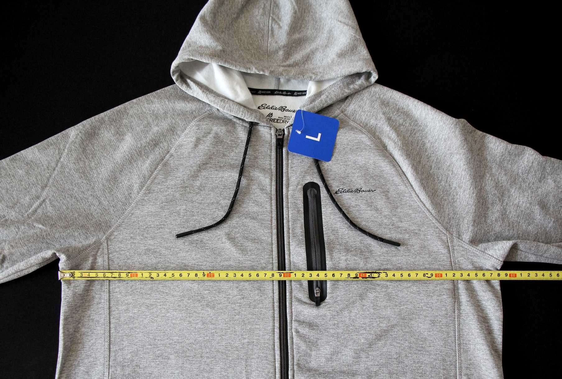 Флісова чоловіча олімпійка Eddie Bauer Men's FreeDry, кофта термо