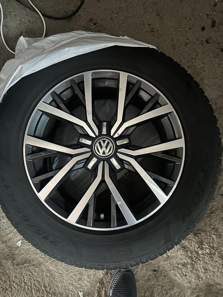 Диски і шини vw Tiguan