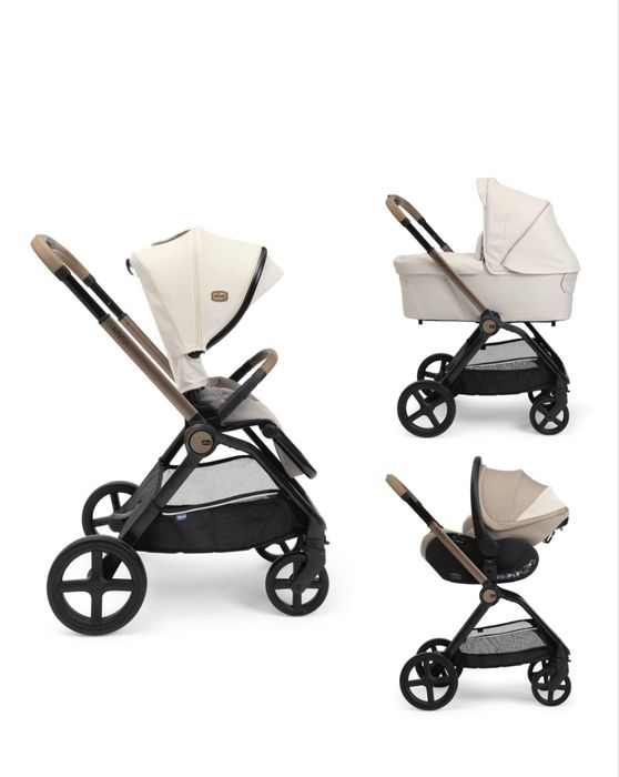 Trio Mysa Chicco 2024 + espreguicadeira ergobaby
