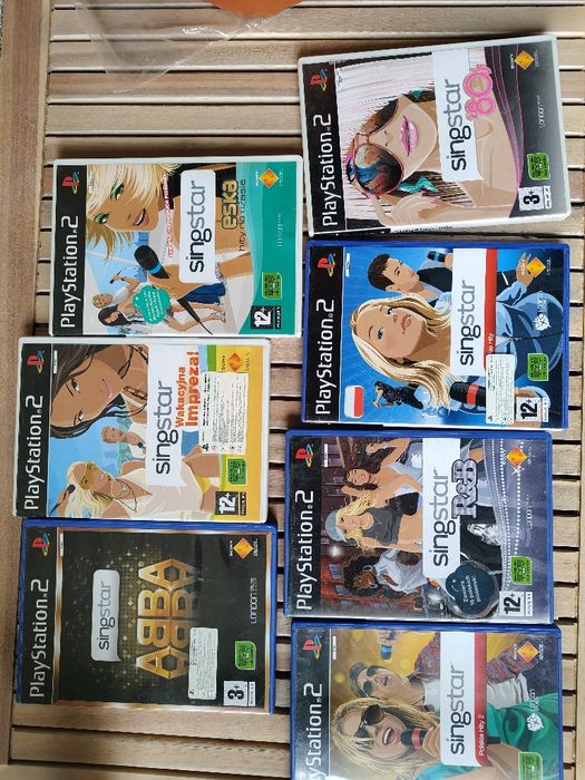 Gra PS2 Singstar Eska Polskie hity Wakacyjna Impreza 80's R&By ABBA