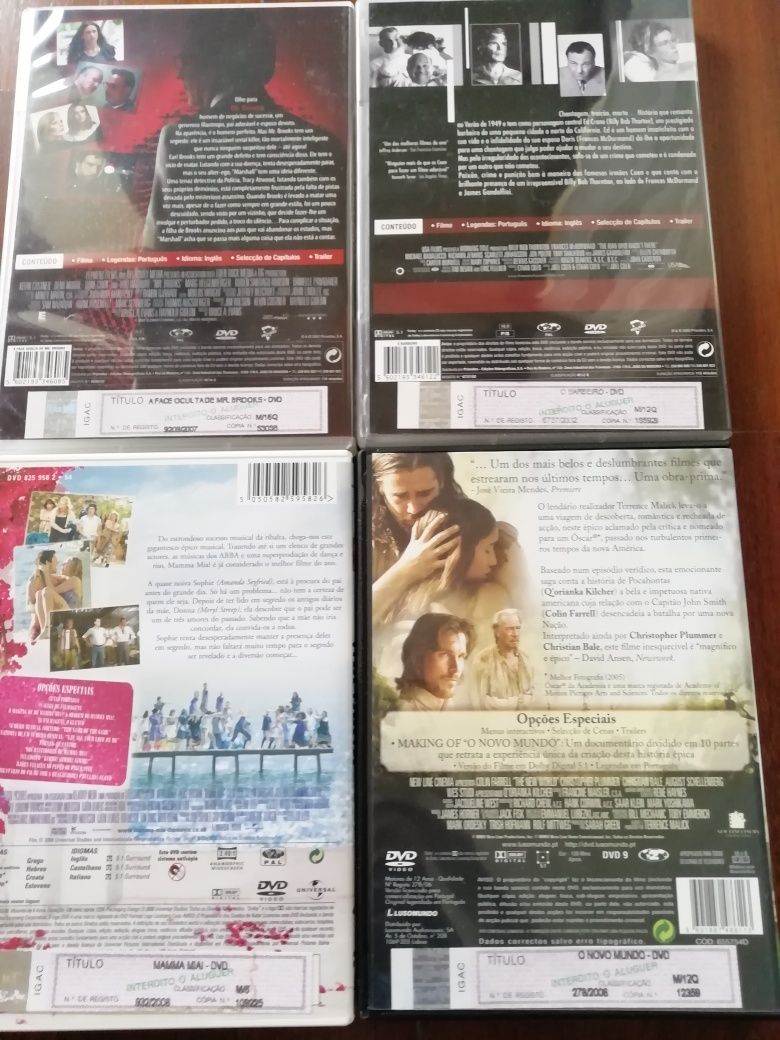 DVD filmes vários títulos