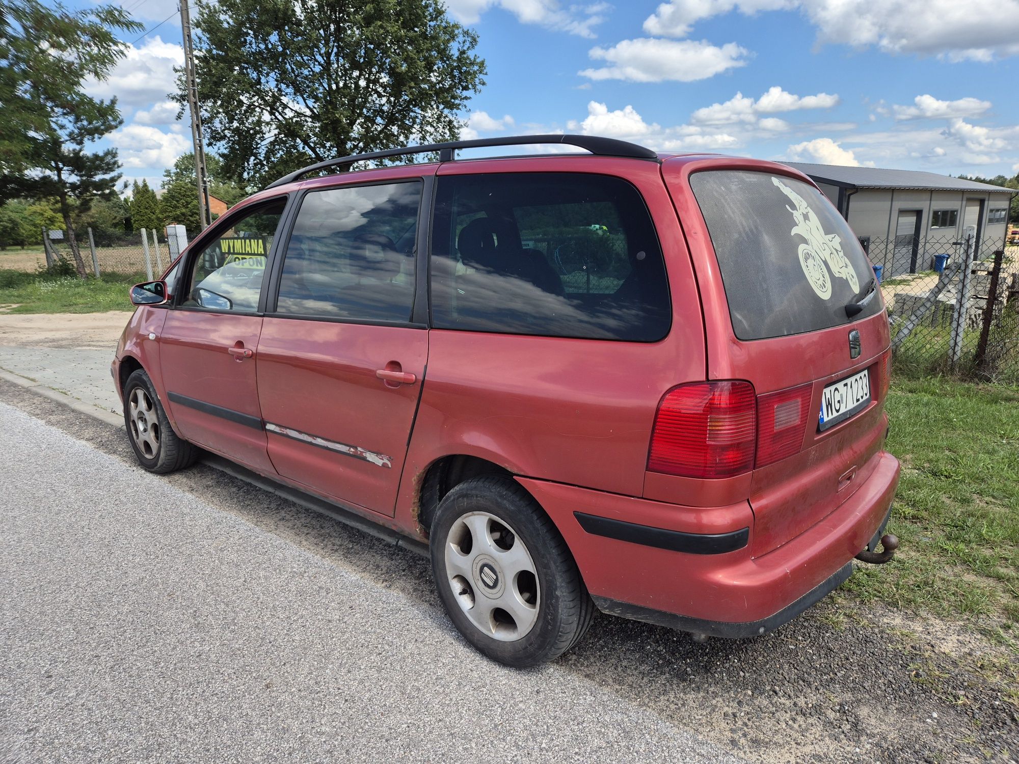 Seat Alhambra 1.9 TDI 2001r klima, 6 manual, 115 KM, sharan