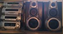 Wieża segmentowa Technics + dwie kolumny Technics