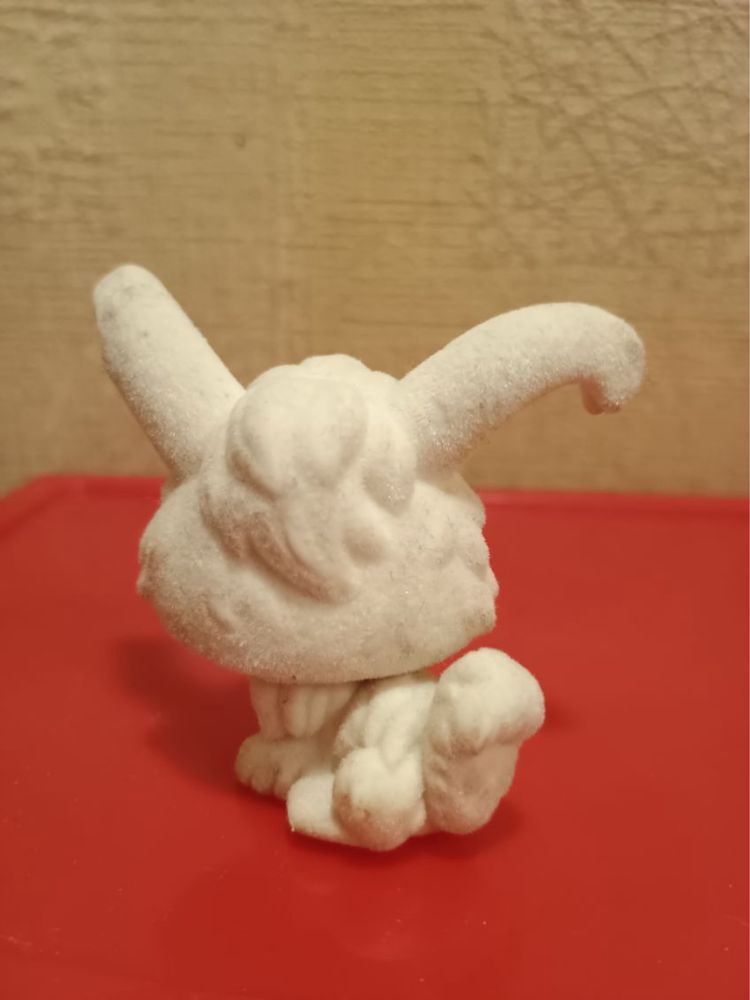 LPS królik rabbit Littlest pet shop biały z futerkiem #515 unikat